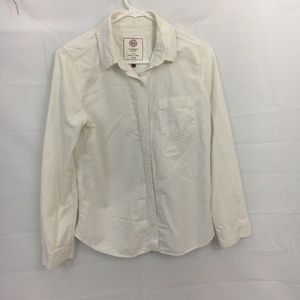 Kids white button up